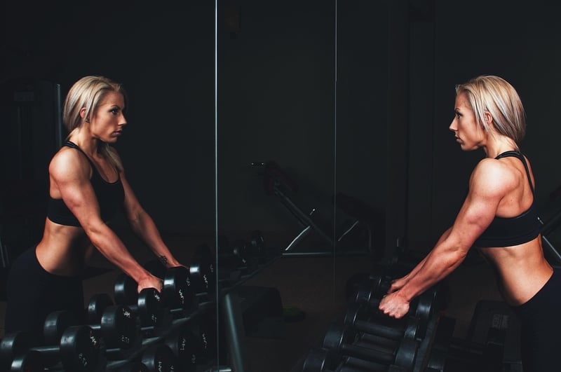 Pilates woman fitness